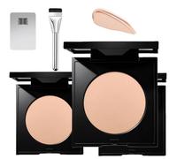 Luminance Under Eye Brightener Concealer,Eye Brightener Powder,Effectively Cover Dark Circles,Moisturize and Blend Perfectly with Makeup (02, 3pcs)
