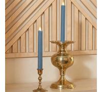 Luminara - Bougie conique sans flamme à piles - Spring Lake - Lot de 2 - 1 x 9,75 - Flamme vacillante LED - Sans danger pour la maison, les enfants et les animaux domestiques