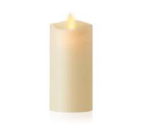 Luminara Bougie pilier d'intérieur à LED sans flamme, fonctionne avec piles, minuteur, 5 cm x 15 cm
