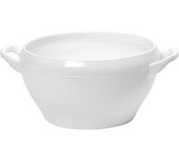 Luminarc 32305 Bol à soupe avec anse, verre opalin, 450 ml, blanc (1 pièce)