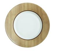 Luminarc 8012779.0 Nordic Alpaga Assiette Dessert Opale Marron 22 x 22 x 2 cm