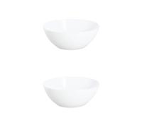 Luminarc Apy Lot de 2 saladiers opales de 21 cm compatibles micro-ondes empilables
