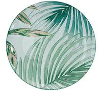 Luminarc Assiette à dessert Crazifolia 20,5 cm 1 unité, verre, bleu, multicolore, vert, 20,5 cm