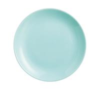 Luminarc Assiette à dessert, ronde, 19 cm, turquoise, Diwali