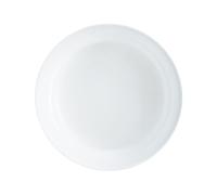 Luminarc Assiette creuse, blanche, ronde, 21 cm, Diwali Night & Day