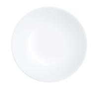 Luminarc Assiette plate, blanche, ronde, 25 cm, Diwali Night & Day