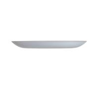 Luminarc Assiette plate, grise, ronde, 25 cm, granit Diwali