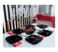 Luminarc "authentic noir" 6 assiettes a dessert 20 Noir G