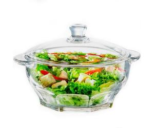 Luminarc Bol à soupe avec couvercle en verre Granity (1,5 l)