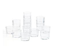 Luminarc Chiquito, Lot de 16 verres en verre Chiquito 23 cl