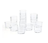 Luminarc Chiquito, Lot de 16 verres en verre Chiquito 23 cl