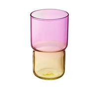 Luminarc - Collection Candy Mix - 6 Verres à eau colorés 32cl - Modèle Bubble Gum - Fabriqués en France - Emballage renforcé, Petit, Rose