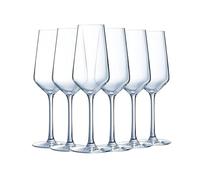Luminarc - Collection Vinetis - 6 Flûtes 23 cl - Design moderne et élégant - Fabriquées en France - Emballage renforcé