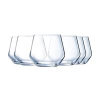 Luminarc - Collection Vinetis - 6 verres bas 36 esign moderne et élégant - Fabriqués en France - Emballage renforcé