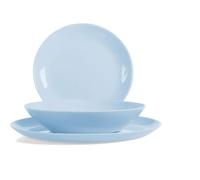 Luminarc Colors Service de Table 18 pièces Diwali Light Turquoise-Bleu - 0883314737059