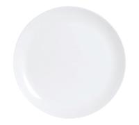 Assiette plate Diwali Blanc - Luminarc - verre opale extra résistant Luminarc