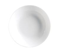 Assiette creuse Diwali Blanc - Luminarc - verre opale extra résistant Luminarc