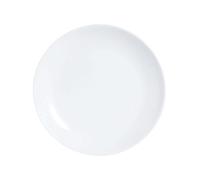 Luminarc D7358 6 Assiettes 19 cm-Diwali, Opale-Verre trempé, Blanc