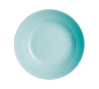 Luminarc Dajar Assiette Creuse en Verre trempé Diwali Turquoise 20 cm