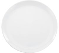 Luminarc Diwali Assiette plate Ø 25 cm, verre opalin, blanc