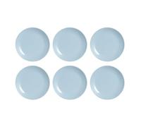 Luminarc Diwali Paradise Lot de 6 assiettes à dessert Opale Passe au micro-ondes Passe au réfrigérateur Empilable