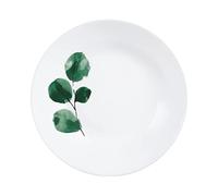 Luminarc Eucalyptus Lot de 6 assiettes creuses en opale 20 cm Passe au micro-ondes et au lave-vaisselle Résistant et durable