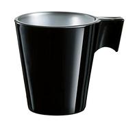 Luminarc H4411 Tasse 8 cl-Flashy Expresso Black, Noir