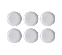 Luminarc Lot de 6 assiettes à dessert Diwali Granit en verre opale 19 cm