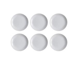 Luminarc Lot de 6 assiettes à dessert Diwali Granit en verre opale 19 cm