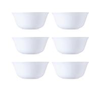 Luminarc Lot de 6 bols Carine en verre opale 12 cm