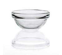 Luminarc Lot de 6 Bols empilables en Verre Transparent 6 cm | Verre transparent, forme ronde, finition mate, 6 cm, 6 pièces, passe au micro-ondes, passe au réfrigérateur