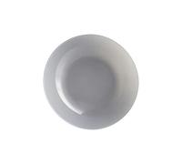 Luminarc N4150 6 Assiettes Creuses 20 cm-Arty Brume, Gris Transparent