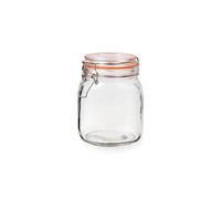 Luminarc New Canette Bocal en verre hermétique 1 litre (Lot de 6 unités)