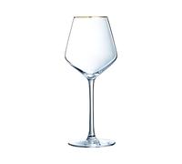 Luminarc P7630- Verre à pied 38cl Ultime Bord Or Cristal D'arques