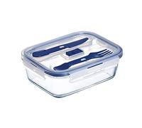 Luminarc Pure Box Active boîte Rectangle de 122 cl, Sodo tensionado, Bleu, 18 x 11 x 18 cm