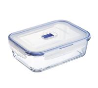 Luminarc Récipient rectangulaire Pure Box Active – hermétique verre 197 cl bicolore