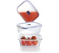Luminarc Boîtes de conservation PURE BOX ACTIVE – hermétiques en verre – Set de 3