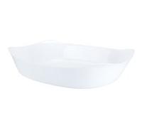 Luminarc Plat à four rectangulaire Smart Cuisine Carine 250°C verre 34x25 cm – Fabriqué en France