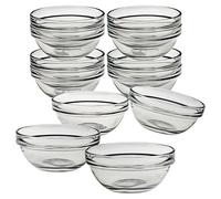 Luminarc Verre 7,6 cm empilable Bol rond, Lot de 12