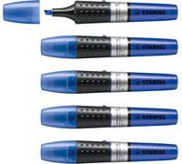 Luminator-Surligneur-Lot X 5 Surligneurs Fluo-Bleu