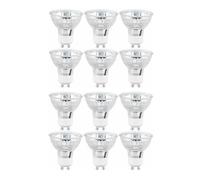 Luminea 12 spots LED GU10 - 300 lm - Blanc chaud