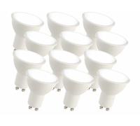 Luminea 12 spots LED GU10 7 W - Blanc lumière du jour