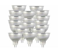 Luminea 18 spots LED GU5.3 - 6 W - 500 lm - Blanc chaud