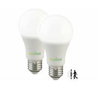 Luminea 2 ampoules LED avec capteur de mouvement E27 / 12 W / 1150 lm / 6500 K
