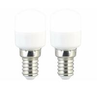 Luminea 2 ampoules LED E14 / 150 lm pour hotte ou réfrigérateur - blanc du jour