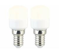 Luminea 2 ampoules LED E14 / T25 / 150 lm / 2 W blanc chaud