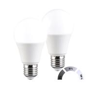 Luminea : 2 ampoules LED E27 / 1521 lm / blanc lumière du jour avec 3 niveaux de luminosité blanc G