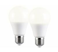Luminea 2 ampoules LED E27 avec 3 niveaux de luminosité - 9 W - 830 lm - Blanc chaud