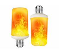 Luminea 2 ampoules LED E27 avec effet flamme