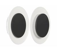 Luminea 2 lampes LED à luminosité variable pour mur ou plafond, 600 lm, 10 W, IP65